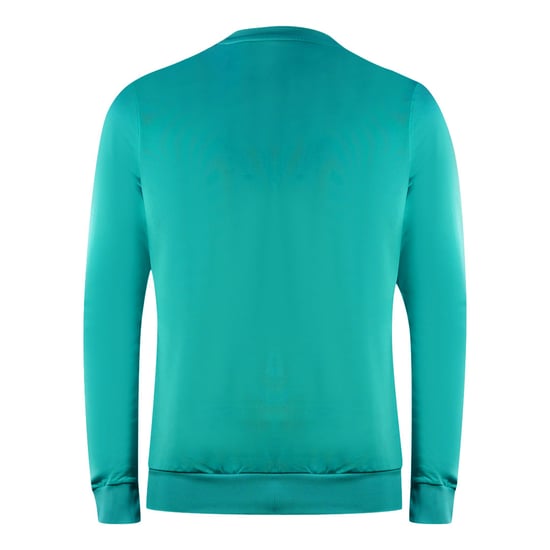 Lyle & Scott Golf Tech Rundhalsausschnitt Teal Grüner Pullover - Image 2