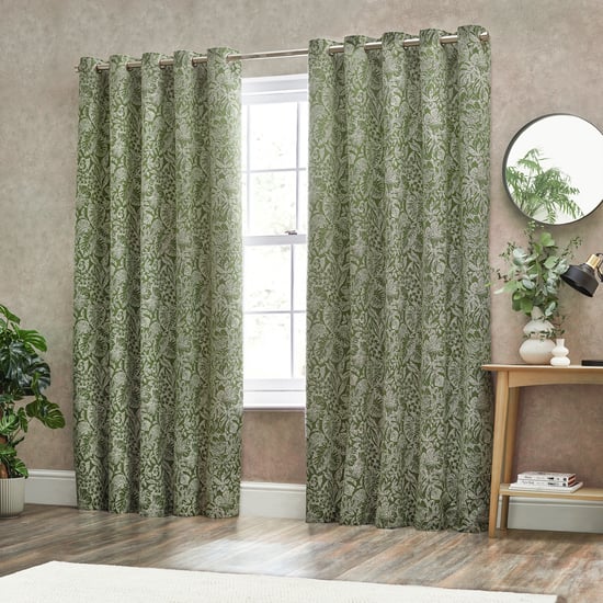 Wylder Bali Botanische Jacquard Ösenvorhänge - Image 5