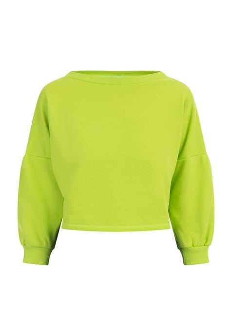 Mymo Sweatshirt Damen Limette - Image 1