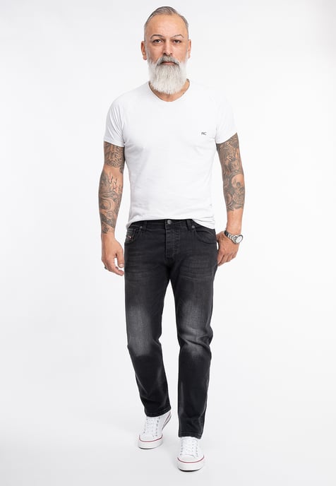 Rock Creek Jeans Straight Leg Schwarz - Image 4