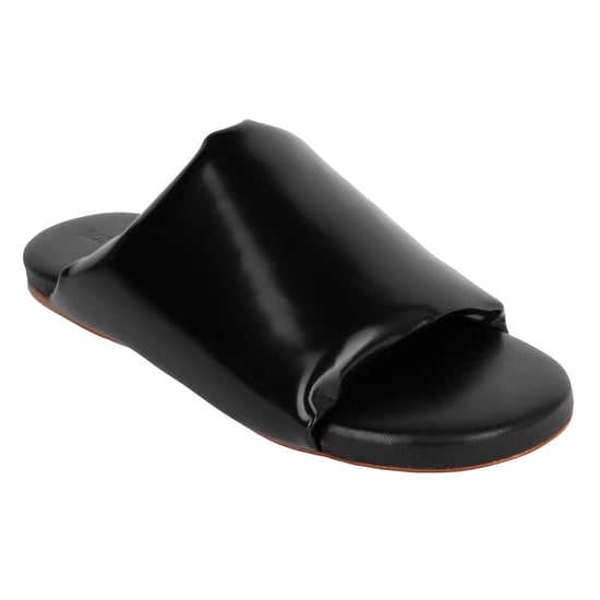 Bottega Veneta – Slides mit Kissen in Schwarz - Image 2