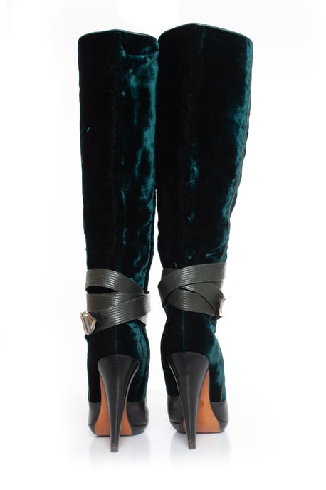 Samtstrap-Boots - Image 3