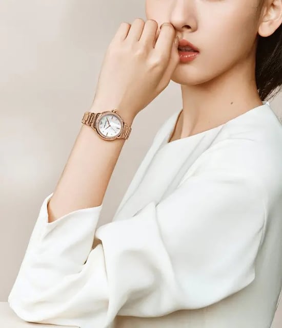 Emporio Armani Mia roségold Damen Armbanduhr AR11523 - Image 5