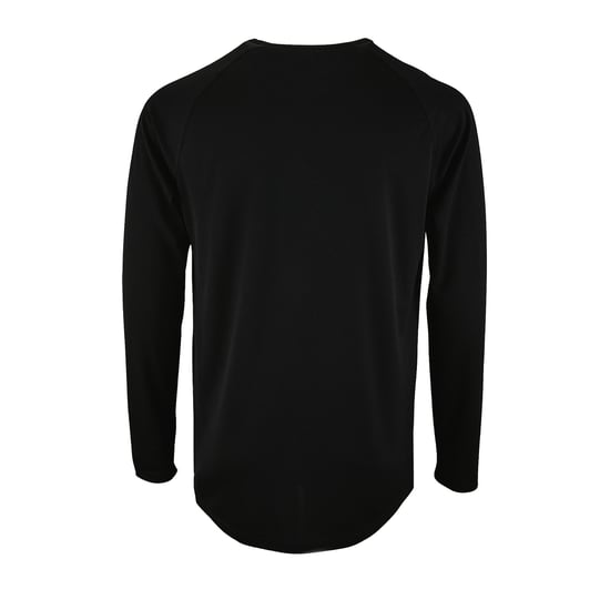 SOLS Mens Sporty Long Sleeve Performance T-Shirt (Schwarz) - Image 3