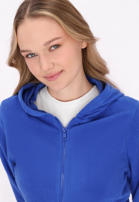Mymo Fleecejacke Damen KÖNIGSBLAU - Image 5