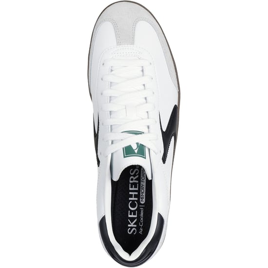 Skechers Hotshot Pyke Herren Sneaker aus synthetischem Material in Weiß/Schwarz - Image 3