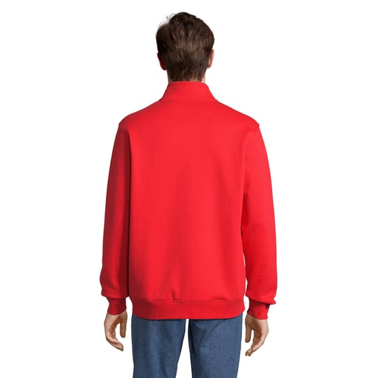 SOLS - "Cooper" Jacke Durchgehender Reißverschluss für Herren/Damen Unisex (Leuchtend Rot) - Image 2