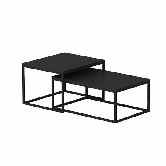 HOMEMANIA Leka Coffee Table, in Black