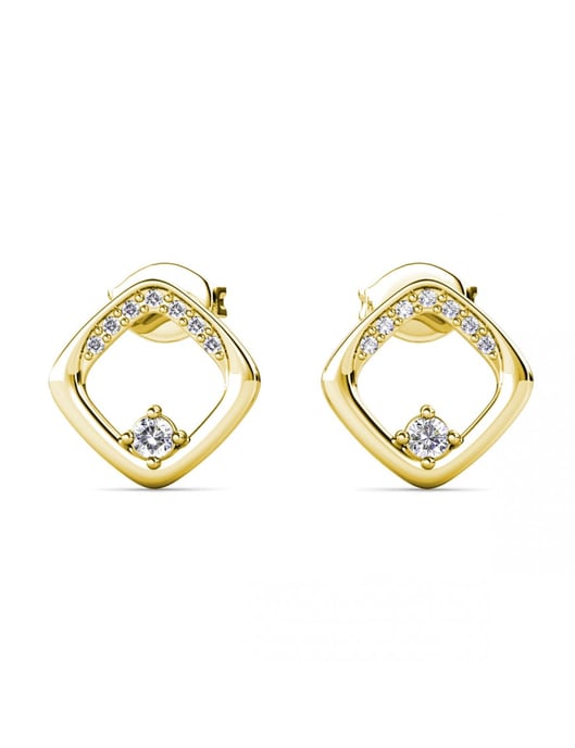 Adelise Ohrringe - Gold und Kristall - Image 3