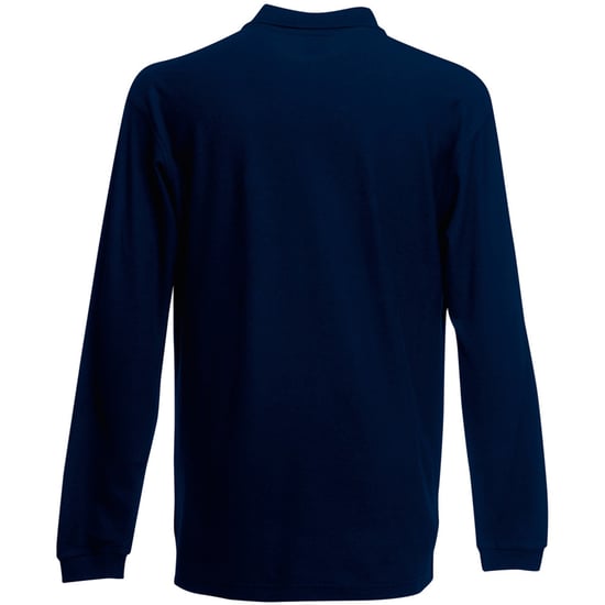 Fruit Of The Loom Herren Premium Langarm-Poloshirt - Image 2