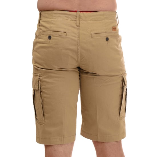 Men's Timberland Outdoor Relaxed Cargo Shorts in Khaki