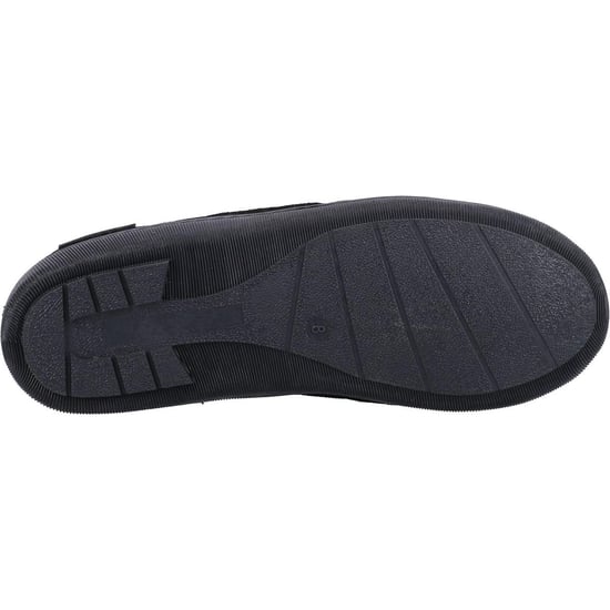 Hush Puppies Herren Ashton Wildleder Hausschuhe (Schwarz) - Image 4