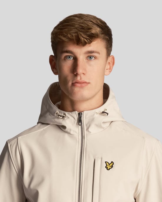 Lyle & Scott Herren-Softshelljacke in Grau - Image 4