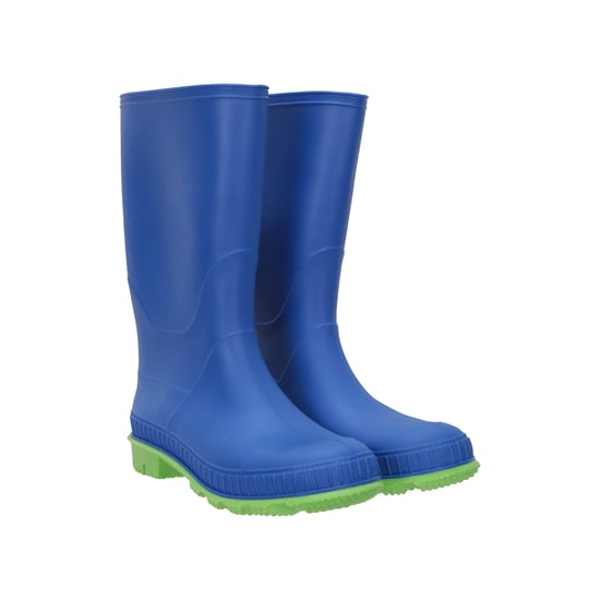 Mountain Warehouse Childrens/Kids Plain Wellington Boots (Kobalt) - Image 1