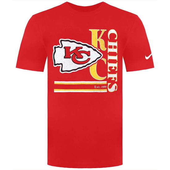 Nike NFL Kansas City Chiefs Rotes Herren-T-Shirt - Image 1