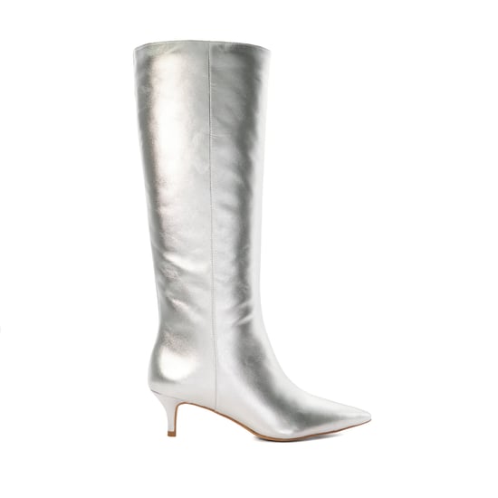 Dune Ladies Smooth - Kitten-Heeled Knee-High Boots - Image 1