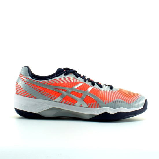 Asics Volley Elite Womens Orange/Grey Trainers