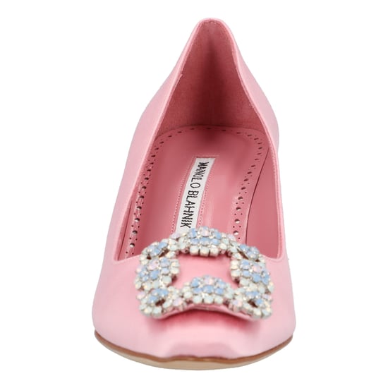 Manolo Blahnik Hangisi 070 Pump in Pink - Image 5