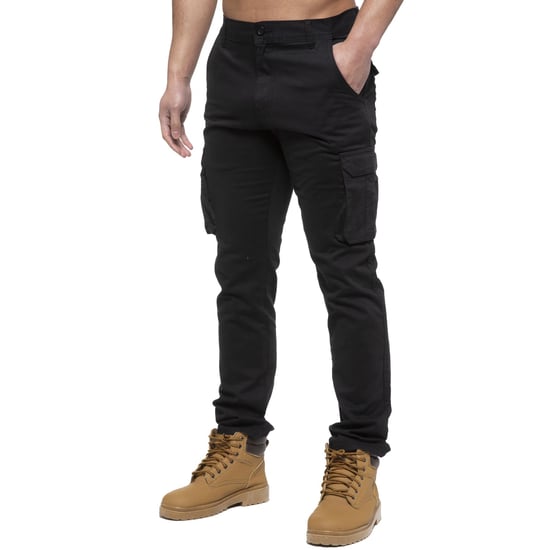 Enzo | Herren Cargo-Hose - Schwarz - Image 1