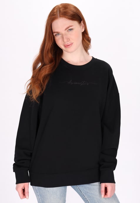 Dreimaster Sweatshirt Damen Schwarz - Image 3