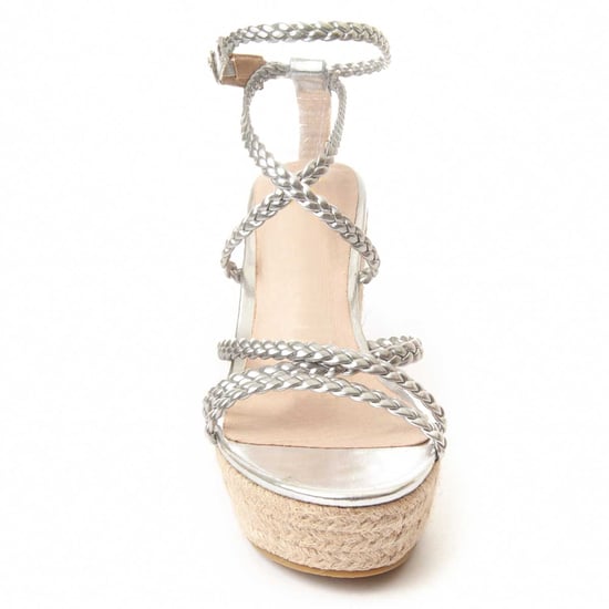 Montevita Wedge Sparto Sandale Wesparto6 in Silber - Image 4