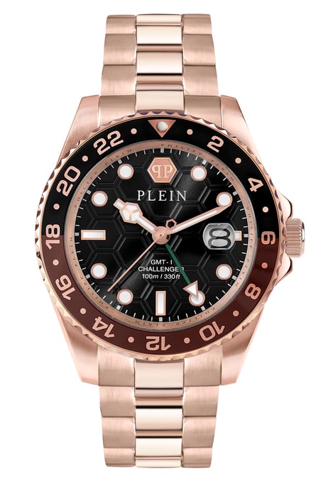 Philipp Plein Gmt-i Challenger Men's Rose Gold Watch PWYBA0723