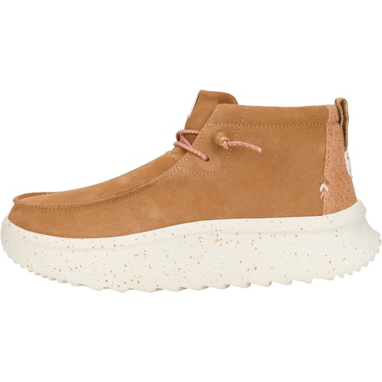 HEYDUDE Wendy Peak Hi Wildleder Damen Stiefel Chestnut - Image 5