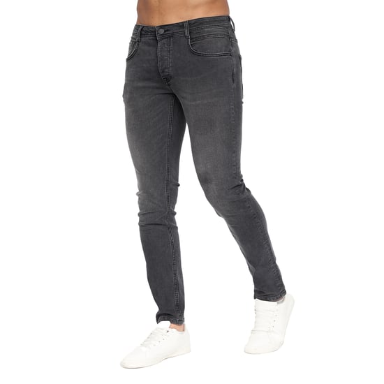 Crosshatch - "Malcolm" Jeans für Herren (dunkele Kohle) - Image 6