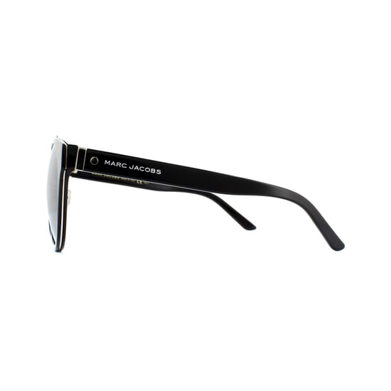 Marc Jacobs Sunglasses MARC 80/F/S 807 T4 Black Silver Mirror