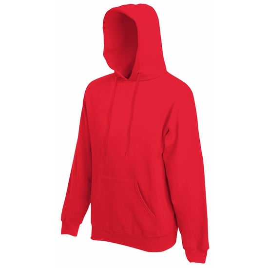 Fruit Of The Loom Herren Sweatshirt mit Kapuze / Hoodie (Rot) - Image 4