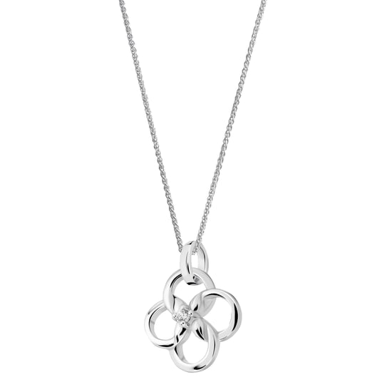 Orphelia 'Aida' Damen-Kette mit Anhänger aus 925er Sterlingsilber – Silber ZH-7472 - Image 3