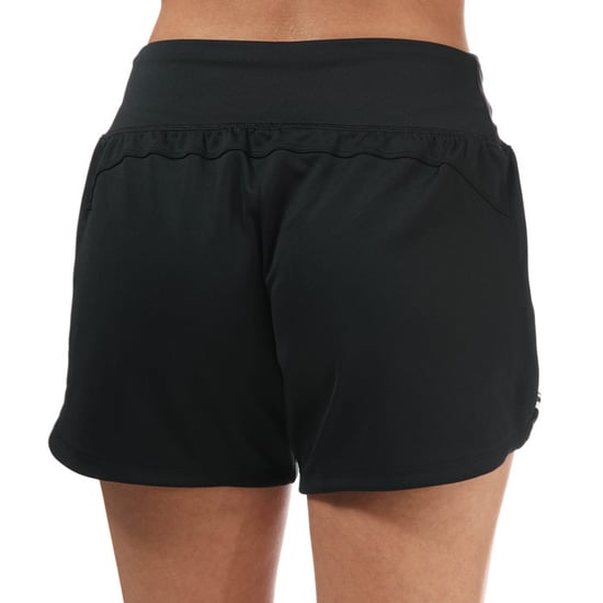 adidas Damen 3-Streifen Sportshorts in Schwarz - Image 2