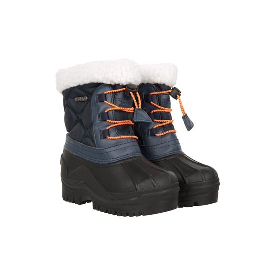 Mountain Warehouse Childrens/Kids Arctic Adaptive Waterproof Snow Boots (Navy)