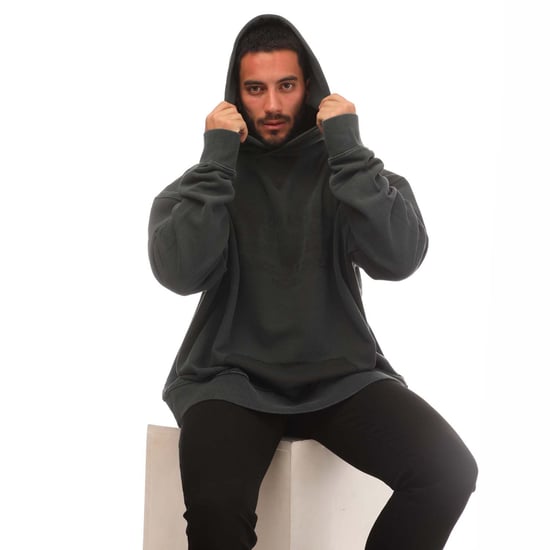 Men's Maison Margiela Hooded Sweatshirt in Black