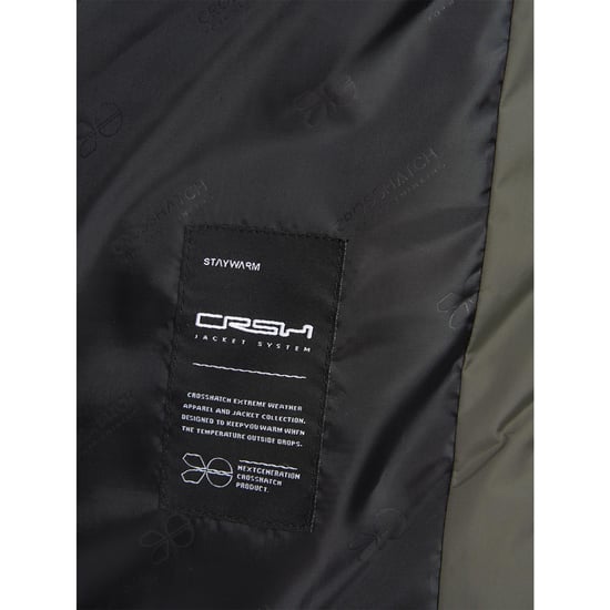 Crosshatch - "Squadage" Jacke Verkleidet für Herren (Oliv) - Image 5