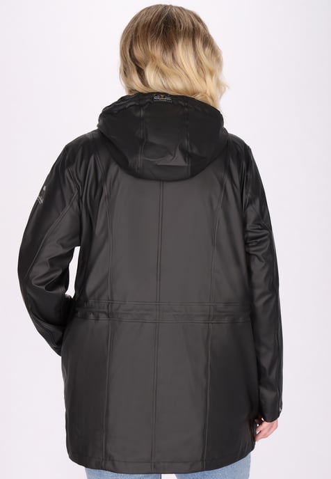 Schmuddelwedda Regenmantel Damen schwarz - Image 4