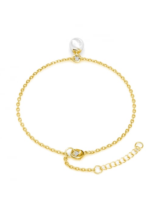 Perlmutt Trio Set - Gold und Weiß - Image 6