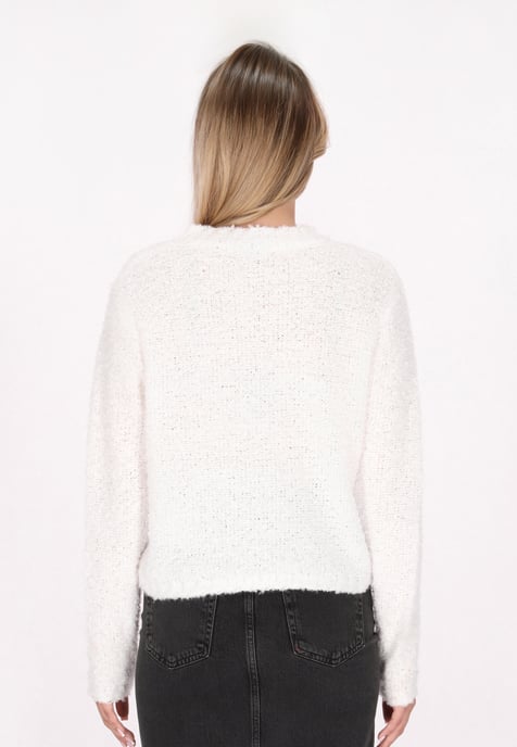 Mymo Pullover Damen weiss - Image 4