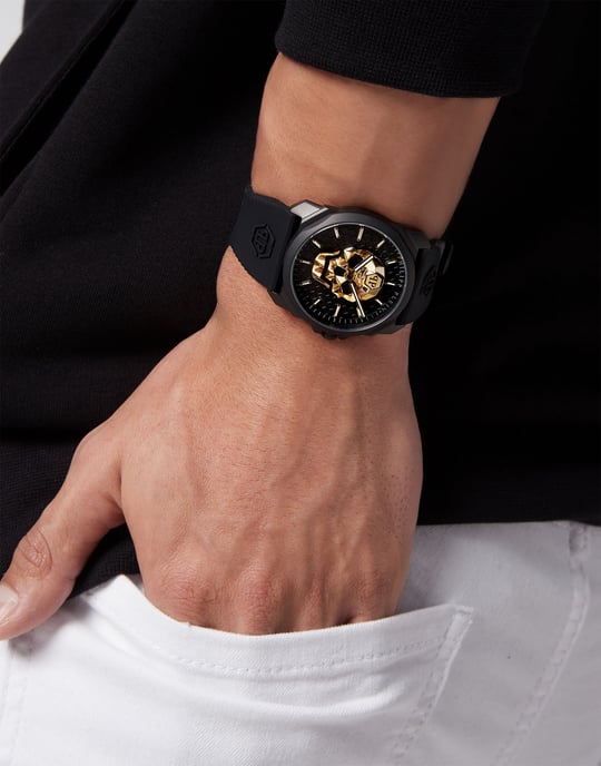 Philipp Plein The $kull King Herrenuhr schwarz PWLAA0322 - Image 3
