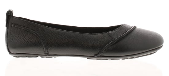 Hush Puppies Womens Shoes School Janessa Leather Slip On black