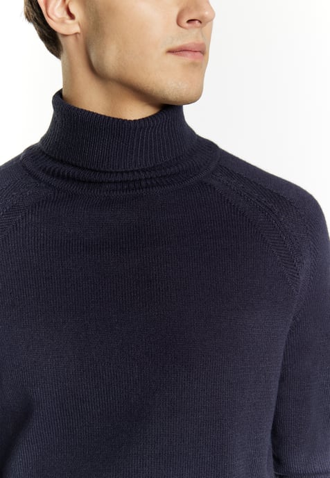 Mo Rollkragenpullover Herren Marine - Image 5