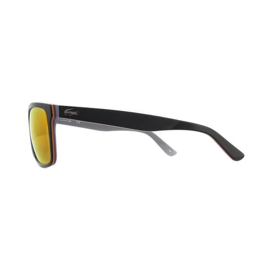 Lacoste Sunglasses L705S 003 Black Grey Red Mirror