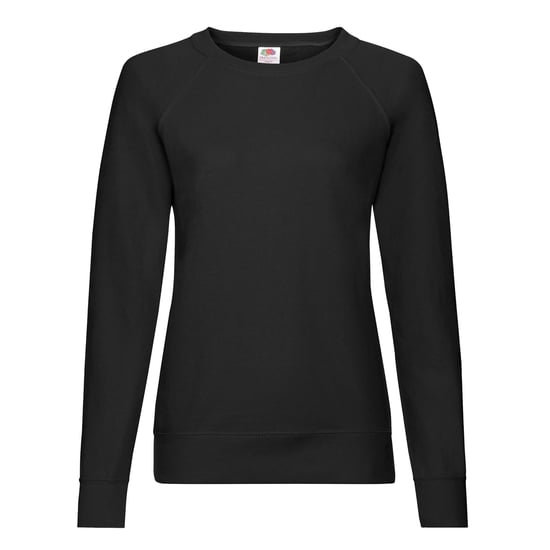 Fruit of the Loom - Sweatshirt Leicht für Damen Raglanärmel (Schwarz) - Image 1