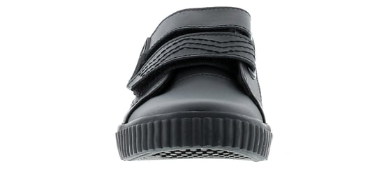 Kickers Younger Boys Schuhe Tovni Twin Flex Infant Leder Touch Fasten Schwarz - Image 3