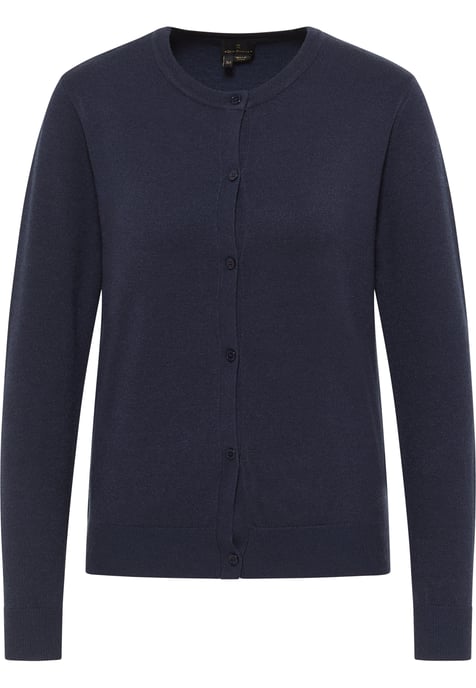 Dreimaster Strickjacke Damen Marine - Image 1