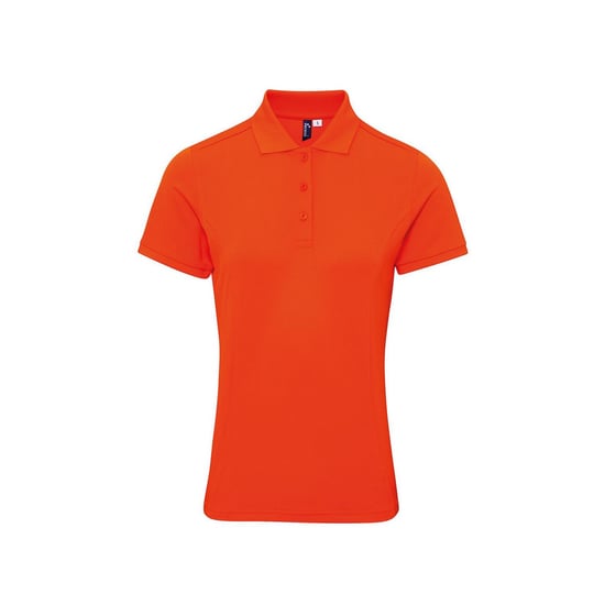 Premier - Poloshirt für Damen (Orange) - Image 1