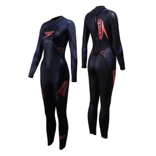 Speedo Fastell FullSuit Xenon Black/Blue Herren Langarmusuit - Image 1