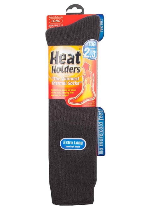Heat Holders - Herren extra lange dicke thermische Kniestrümpfe 6-11 UK - Image 2