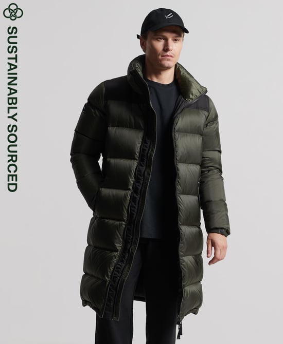 Superdry Longline Down Puffer Coat