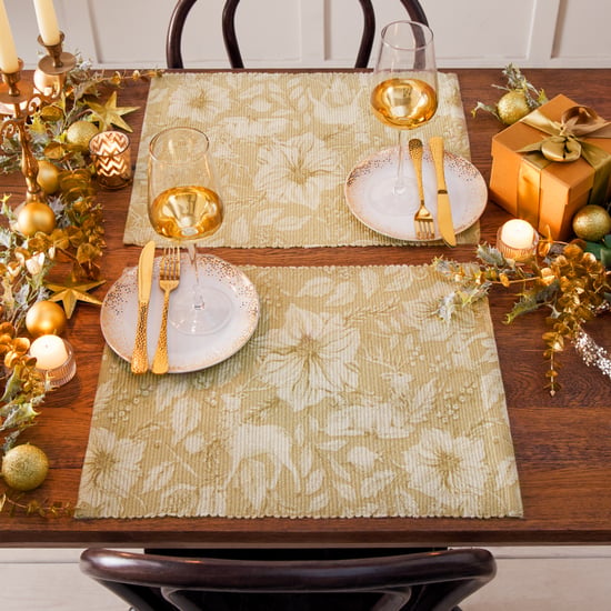 Paoletti Gold Stag Digitally Printed Placemats (Set of 4)